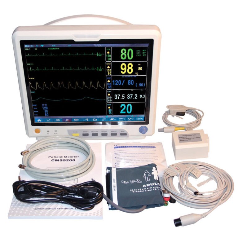 CONTEC CMS9200 patient monitor and accessories