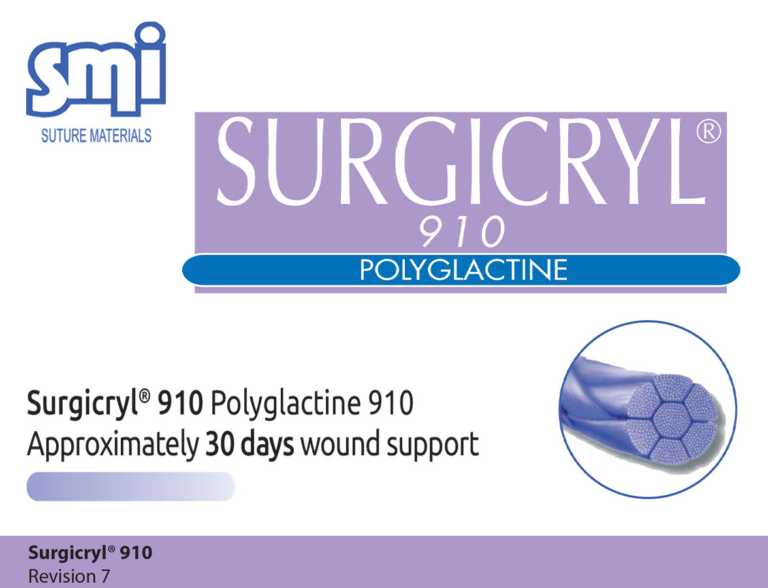 خيط جراحي Surgicryl 910