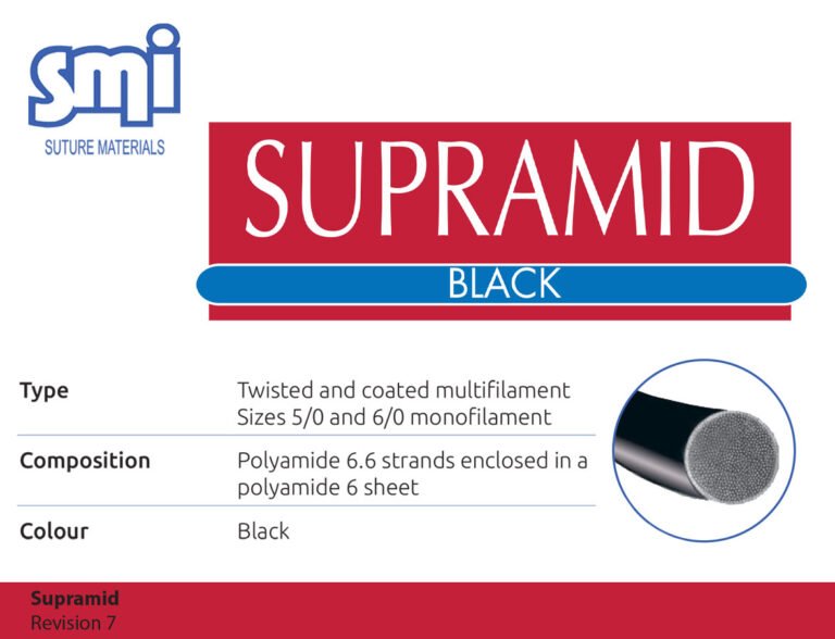 خيط جراحي Supramid Black