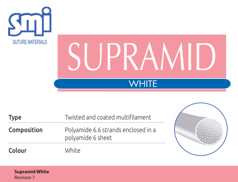 خيط جراحي Supramid White
