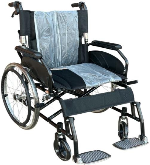 LC8630LAJ-20 Black Wheelchair, 46 cm Seat