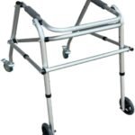 Two-Way Pediatric Walker with Four Wheels — 9123L-8