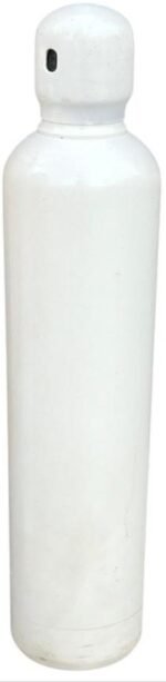 أسطوانة أكسجين بيضاء؛ صورة كتالوج المحسن، موديل 15L / White oxygen cylinder