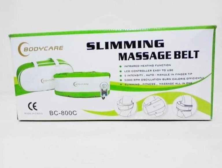 حزام التدليك بودي كير BC-800C باللون الأخضر والأبيض