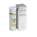 عبوة شرائط تحليل البول Roche Combur 10 Test مع قارورة جدول الألوان