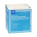 Medline Sterile Nonwoven Split Drain Sponges 4 × 4 in — NON256000 - Image 3