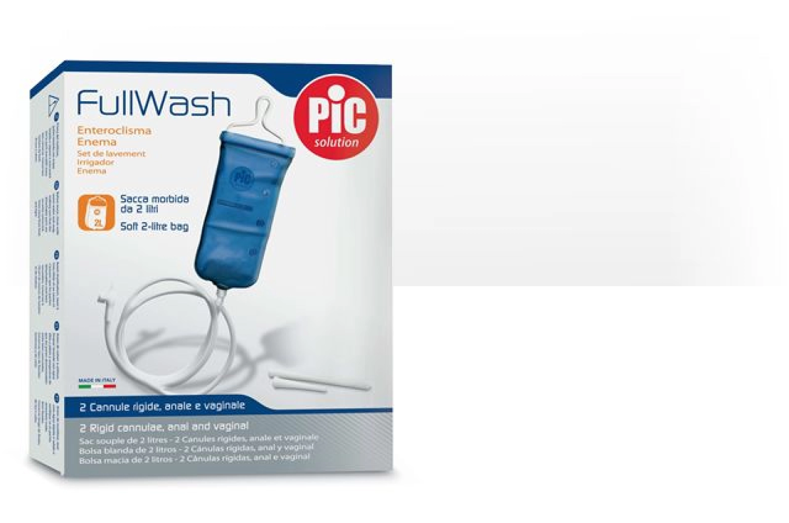pic-fullwash-official عبوة طقم PIC Solution FullWash مع كيس مدرّج وأنبوب وقنيتين