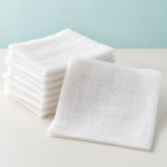 صورة توضيحية لشاش قطع 10×10 سم بلا علامة تجارية | Illustrative gauze pads