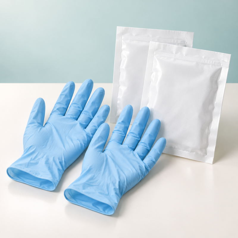 صورة توضيحية لقفازات جراحية | Illustrative surgical gloves